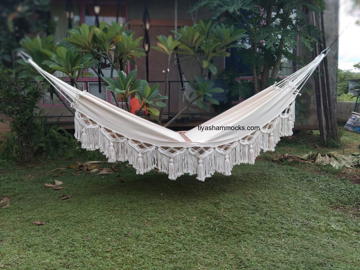 ula fringe fabric hammock